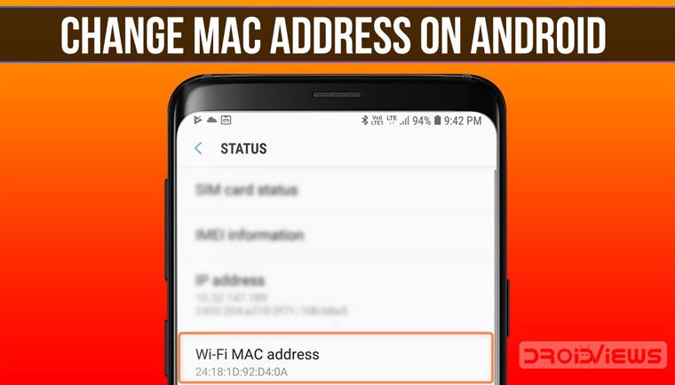 change mac address of android using terminal emulator